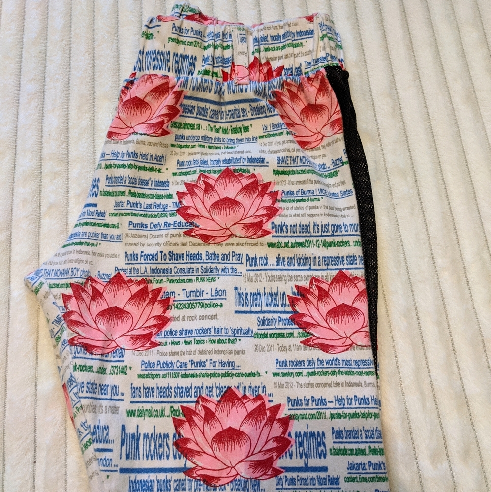 RARE Buddhist Punk Joggers / Pants